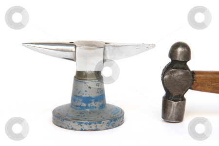 To use this stock image in your creative project, please select the size you need over to the right and click the "Add to Cart" button.
Your downloaded image will come with the Cutcaster watermark removed so don’t worry about the watermark you see on this page. Small anvil stock photo, Small anvil and hammer from jewelry manufacture isolated by EVANGELOS THOMAIDIS
