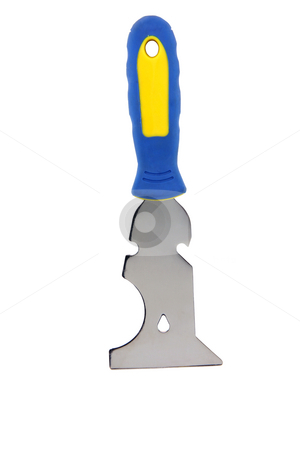 To use this stock image in your creative project, please select the size you need over to the right and click the "Add to Cart" button.
Your downloaded image will come with the Cutcaster watermark removed so don’t worry about the watermark you see on this page. Multi use Scraper stock photo, Industrial tools Stainless Scraper isolated on white background with clipping path by EVANGELOS THOMAIDIS