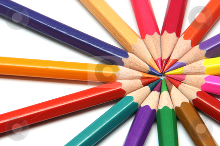 To use this stock image in your creative project, please select the size you need over to the right and click the "Add to Cart" button.
Your downloaded image will come with the Cutcaster watermark removed so don’t worry about the watermark you see on this page. Circle of colour pencils stock photo, Pencils sharpened color assortment on white backgroud by EVANGELOS THOMAIDIS