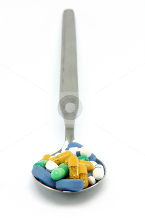 To use this stock image in your creative project, please select the size you need over to the right and click the "Add to Cart" button.
Your downloaded image will come with the Cutcaster watermark removed so don’t worry about the watermark you see on this page. Spoon full of pills stock photo, Spoon full of pills isolated on white background health amd medical concepts by EVANGELOS THOMAIDIS