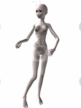 To use this stock image in your creative project, please select the size you need over to the right and click the "Add to Cart" button.
Your downloaded image will come with the Cutcaster watermark removed so don’t worry about the watermark you see on this page. Lovely woman Alien stock photo, 3D Render of an Lovely Alien by Andreas Meyer