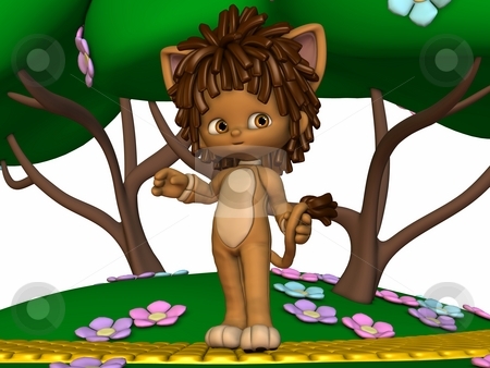 To use this stock image in your creative project, please select the size you need over to the right and click the "Add to Cart" button.
Your downloaded image will come with the Cutcaster watermark removed so don’t worry about the watermark you see on this page. Leo the little lion stock photo, 3D Render of an Toon Figure by Andreas Meyer