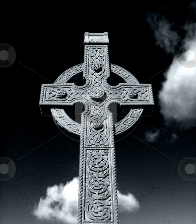 To use this stock image in your creative project, please select the size you need over to the right and click the "Add to Cart" button.
Your downloaded image will come with the Cutcaster watermark removed so don’t worry about the watermark you see on this page. Celtic Cross stock photo, Black and white portait of a historic Celtic Cross. by Martin Crowdy