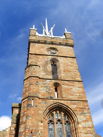 To use this stock image in your creative project, please select the size you need over to the right and click the "Add to Cart" button.
Your downloaded image will come with the Cutcaster watermark removed so don’t worry about the watermark you see on this page. Old church tower stock photo, Old, historical, British church tower by Juliet Photography