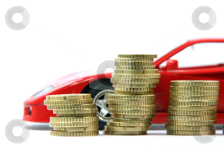 To use this stock image in your creative project, please select the size you need over to the right and click the "Add to Cart" button.
Your downloaded image will come with the Cutcaster watermark removed so don’t worry about the watermark you see on this page. Coins and red car stock photo, Coins and sports red car blur in background isolated business and finance by EVANGELOS THOMAIDIS
