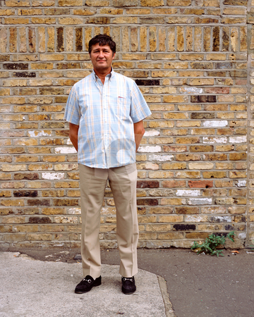 To use this stock image in your creative project, please select the size you need over to the right and click the "Add to Cart" button.
Your downloaded image will come with the Cutcaster watermark removed so don’t worry about the watermark you see on this page. MPIXIS551054 stock photo, Man standing by brick wall by Mpixis World
