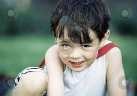 To use this stock image in your creative project, please select the size you need over to the right and click the "Add to Cart" button.
Your downloaded image will come with the Cutcaster watermark removed so don’t worry about the watermark you see on this page. Little boy stock photo, Cheeky boy by Mpixis World