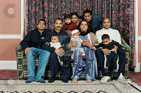 To use this stock image in your creative project, please select the size you need over to the right and click the "Add to Cart" button.
Your downloaded image will come with the Cutcaster watermark removed so don’t worry about the watermark you see on this page. MPIXIS550953 stock photo, Portrait of a large family by Mpixis World