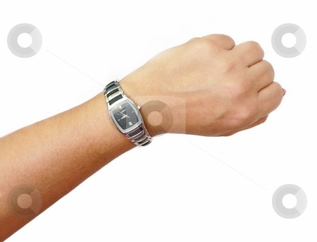 To use this stock image in your creative project, please select the size you need over to the right and click the "Add to Cart" button.
Your downloaded image will come with the Cutcaster watermark removed so don’t worry about the watermark you see on this page. Isolated hand with watch stock photo, Hand with watch checking time isolated on white by Perry Correll