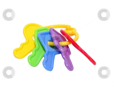 To use this stock image in your creative project, please select the size you need over to the right and click the "Add to Cart" button.
Your downloaded image will come with the Cutcaster watermark removed so don’t worry about the watermark you see on this page. Isolated object stock photo, Colorful teething ring isolated on white by Perry Correll