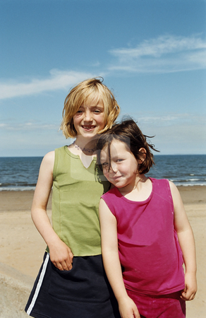 To use this stock image in your creative project, please select the size you need over to the right and click the "Add to Cart" button.
Your downloaded image will come with the Cutcaster watermark removed so don’t worry about the watermark you see on this page. MPIXIS550738 stock photo, Portrait of two girls on beach by Mpixis World