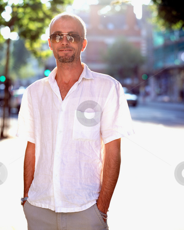 To use this stock image in your creative project, please select the size you need over to the right and click the "Add to Cart" button.
Your downloaded image will come with the Cutcaster watermark removed so don’t worry about the watermark you see on this page. MPIXIS551039 stock photo, Young man in summer clothes by Mpixis World