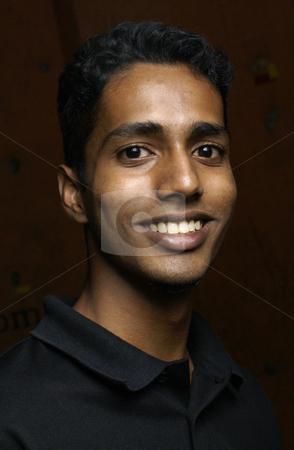 To use this stock image in your creative project, please select the size you need over to the right and click the "Add to Cart" button.
Your downloaded image will come with the Cutcaster watermark removed so don’t worry about the watermark you see on this page. Smiling young indian man portrait stock photo, Smiling young indian man portrait by Wong Chee Yen