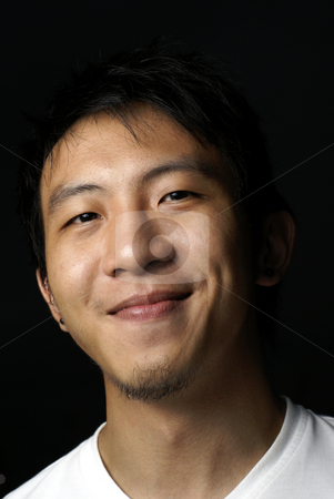 To use this stock image in your creative project, please select the size you need over to the right and click the "Add to Cart" button.
Your downloaded image will come with the Cutcaster watermark removed so don’t worry about the watermark you see on this page. Happy smiling asian teen stock photo, Happy smiling asian teen with goatee by Wong Chee Yen