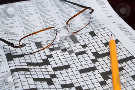To use this stock image in your creative project, please select the size you need over to the right and click the "Add to Cart" button.
Your downloaded image will come with the Cutcaster watermark removed so don’t worry about the watermark you see on this page. Crossword Puzzle stock photo, A Crossword Puzzle, pencil and a set of reading glasses. by Robert Byron