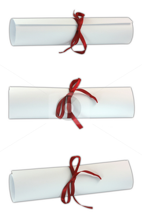 To use this stock image in your creative project, please select the size you need over to the right and click the "Add to Cart" button.
Your downloaded image will come with the Cutcaster watermark removed so don’t worry about the watermark you see on this page. Three diplomas with path stock photo, Three diplomas with red ribbon isolated on white background with clipping paths three shuts image by EVANGELOS THOMAIDIS