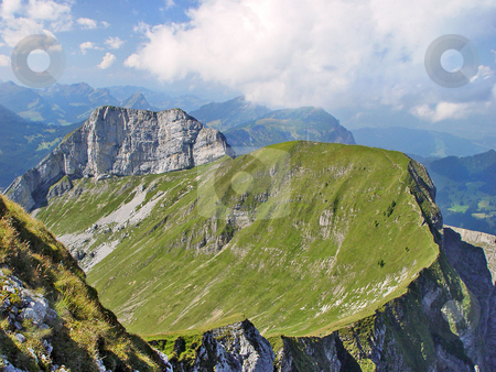 To use this stock image in your creative project, please select the size you need over to the right and click the "Add to Cart" button.
Your downloaded image will come with the Cutcaster watermark removed so don’t worry about the watermark you see on this page. View from the Pilatus stock photo, View of the mountains from the Pilatus mountain, Switzerland by Emmanuel Keller