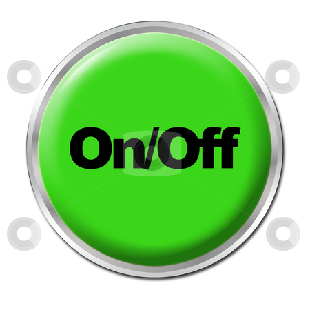 To use this stock image in your creative project, please select the size you need over to the right and click the "Add to Cart" button.
Your downloaded image will come with the Cutcaster watermark removed so don’t worry about the watermark you see on this page. On/Off Button stock photo, Green round button with the symbol On/Off by Petr Koudelka