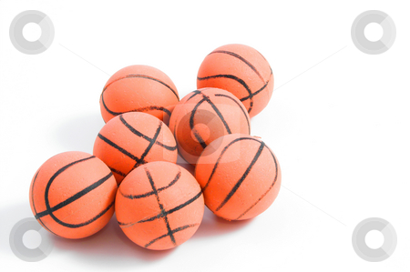To use this stock image in your creative project, please select the size you need over to the right and click the "Add to Cart" button.
Your downloaded image will come with the Cutcaster watermark removed so don’t worry about the watermark you see on this page. Bouncy Balls stock photo, Bouncy Balls shaped like basketballs. by Robert Byron