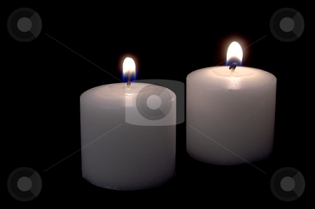 To use this stock image in your creative project, please select the size you need over to the right and click the "Add to Cart" button.
Your downloaded image will come with the Cutcaster watermark removed so don’t worry about the watermark you see on this page. Candles stock photo, Two candles burning for who knows why. by Robert Byron