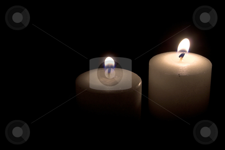 To use this stock image in your creative project, please select the size you need over to the right and click the "Add to Cart" button.
Your downloaded image will come with the Cutcaster watermark removed so don’t worry about the watermark you see on this page. Candles stock photo, Two candles burning for who knows why. by Robert Byron