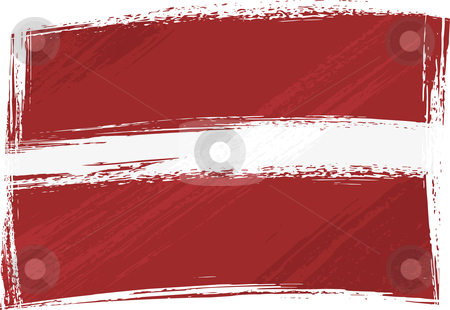To use this stock image in your creative project, please select the size you need over to the right and click the "Add to Cart" button.
Your downloaded image will come with the Cutcaster watermark removed so don’t worry about the watermark you see on this page. Grunge Latvia flag stock vector clipart, Latvia national flag created in grunge style by Oxygen64