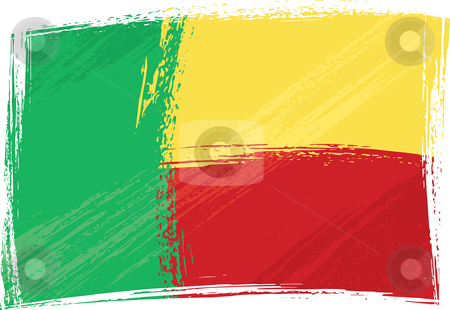 To use this stock image in your creative project, please select the size you need over to the right and click the "Add to Cart" button.
Your downloaded image will come with the Cutcaster watermark removed so don’t worry about the watermark you see on this page. Grunge Benin flag stock vector clipart, Benin national flag created in grunge style by Oxygen64
