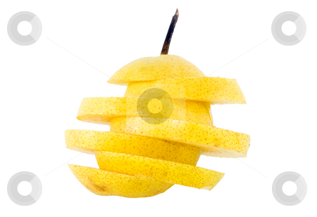 To use this stock image in your creative project, please select the size you need over to the right and click the "Add to Cart" button.
Your downloaded image will come with the Cutcaster watermark removed so don’t worry about the watermark you see on this page. Sliced Nashi stock photo, Close-up of a sliced pear Nashi - Pyrus pyrifolia by Petr Koudelka