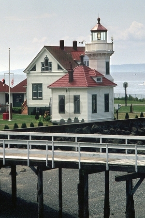 To use this stock image in your creative project, please select the size you need over to the right and click the "Add to Cart" button.
Your downloaded image will come with the Cutcaster watermark removed so don’t worry about the watermark you see on this page. MUKILTEO LIGHTHOUSE stock photo, Image made of lighthouse near the Ferry Loading Dock to Widbey Island, Washington. by Elf Evans