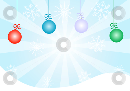 To use this stock image in your creative project, please select the size you need over to the right and click the "Add to Cart" button.
Your downloaded image will come with the Cutcaster watermark removed so don’t worry about the watermark you see on this page. Christmas background Vector stock vector clipart, Christmas background Vector with Ornaments and Snow Flakes by John Teeter
