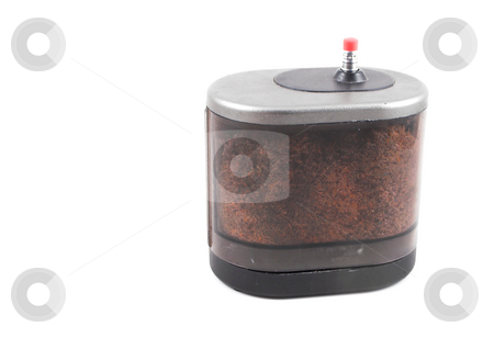 To use this stock image in your creative project, please select the size you need over to the right and click the "Add to Cart" button.
Your downloaded image will come with the Cutcaster watermark removed so don’t worry about the watermark you see on this page. Electric Pencil Sharpener stock photo, A standard pencil and an electric pencil sharpener. by Robert Byron