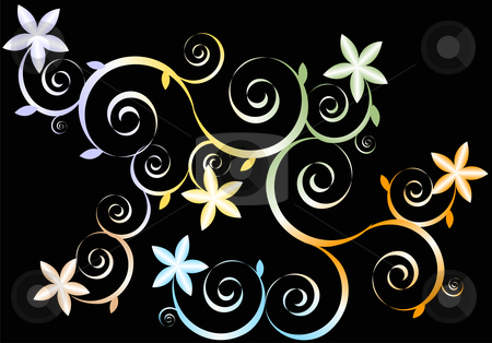 To use this stock image in your creative project, please select the size you need over to the right and click the "Add to Cart" button.
Your downloaded image will come with the Cutcaster watermark removed so don’t worry about the watermark you see on this page. Floral vector background stock vector clipart, Floral Vector Background by John Teeter