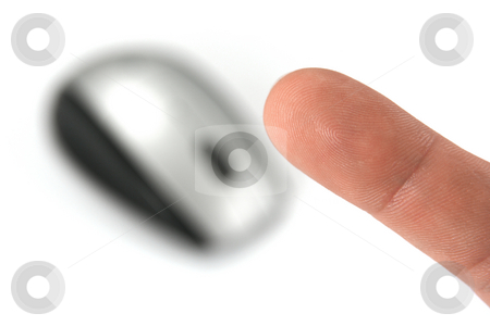 To use this stock image in your creative project, please select the size you need over to the right and click the "Add to Cart" button.
Your downloaded image will come with the Cutcaster watermark removed so don’t worry about the watermark you see on this page. Ready to click stock photo, Finger of a man ready to click. Isolated on white, focus on the finger. by Tilo