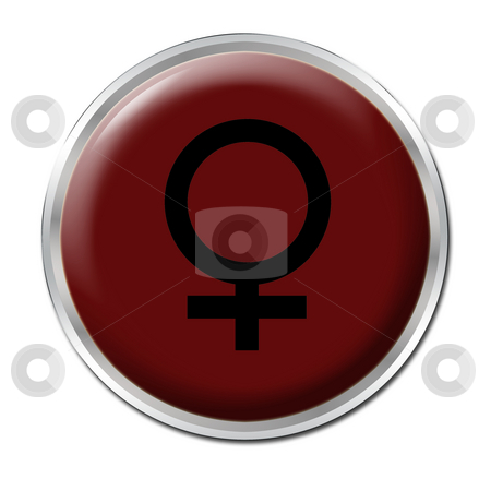 To use this stock image in your creative project, please select the size you need over to the right and click the "Add to Cart" button.
Your downloaded image will come with the Cutcaster watermark removed so don’t worry about the watermark you see on this page. Female Button stock photo, Red button with the symbol of a woman by Petr Koudelka