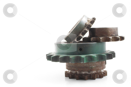 To use this stock image in your creative project, please select the size you need over to the right and click the "Add to Cart" button.
Your downloaded image will come with the Cutcaster watermark removed so don’t worry about the watermark you see on this page. Sprockets stock photo, Industrial type sprockets - spare machine repair parts. by Robert Byron