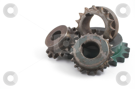 To use this stock image in your creative project, please select the size you need over to the right and click the "Add to Cart" button.
Your downloaded image will come with the Cutcaster watermark removed so don’t worry about the watermark you see on this page. Sprockets stock photo, Industrial type sprockets - spare machine repair parts. by Robert Byron