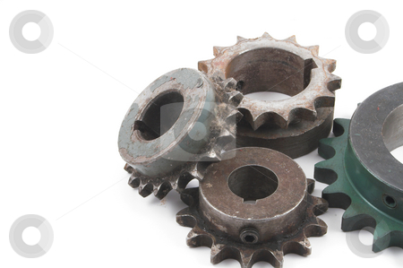 To use this stock image in your creative project, please select the size you need over to the right and click the "Add to Cart" button.
Your downloaded image will come with the Cutcaster watermark removed so don’t worry about the watermark you see on this page. Sprockets stock photo, Industrial type sprockets - spare machine repair parts. by Robert Byron