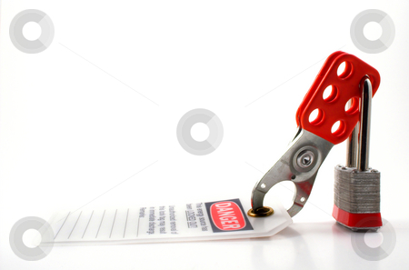 To use this stock image in your creative project, please select the size you need over to the right and click the "Add to Cart" button.
Your downloaded image will come with the Cutcaster watermark removed so don’t worry about the watermark you see on this page. Lockout Tagout stock photo, An industrial machine power switch with lockout tagout. by Robert Byron
