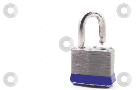 To use this stock image in your creative project, please select the size you need over to the right and click the "Add to Cart" button.
Your downloaded image will come with the Cutcaster watermark removed so don’t worry about the watermark you see on this page. Padlock stock photo, A padlock ready to secure an object. by Robert Byron