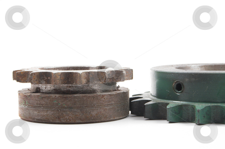 To use this stock image in your creative project, please select the size you need over to the right and click the "Add to Cart" button.
Your downloaded image will come with the Cutcaster watermark removed so don’t worry about the watermark you see on this page. Sprockets stock photo, Industrial type sprockets - spare machine repair parts. by Robert Byron