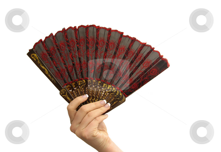 To use this stock image in your creative project, please select the size you need over to the right and click the "Add to Cart" button.
Your downloaded image will come with the Cutcaster watermark removed so don’t worry about the watermark you see on this page. Hand with fan stock photo, Woman's manicured hand with fan against white background by Anita Peppers