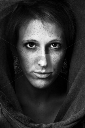 To use this stock image in your creative project, please select the size you need over to the right and click the "Add to Cart" button.
Your downloaded image will come with the Cutcaster watermark removed so don’t worry about the watermark you see on this page. Concentrated beautifull girl in a turtle neck sweater stock photo, Studio portrait of a cute and beautifull girl in a turtle neck sweater concentrating by Frenk and Danielle Kaufmann