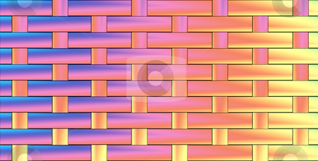 To use this stock image in your creative project, please select the size you need over to the right and click the "Add to Cart" button.
Your downloaded image will come with the Cutcaster watermark removed so don’t worry about the watermark you see on this page. Pattern from woven pastel colours stock photo, Texture with intertwined pastel blue, pink and yellow tiles by Wino Evertz