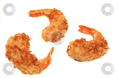 To use this stock image in your creative project, please select the size you need over to the right and click the "Add to Cart" button.
Your downloaded image will come with the Cutcaster watermark removed so don’t worry about the watermark you see on this page. Shrimp stock photo, Fried coconut shrimp dipped in sweet sauce by Jack Schiffer