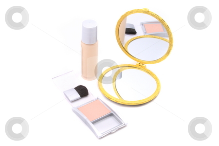 To use this stock image in your creative project, please select the size you need over to the right and click the "Add to Cart" button.
Your downloaded image will come with the Cutcaster watermark removed so don’t worry about the watermark you see on this page. Makeup stock photo, Cosmetics supplies on white background by Jack Schiffer