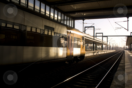 To use this stock image in your creative project, please select the size you need over to the right and click the "Add to Cart" button.
Your downloaded image will come with the Cutcaster watermark removed so don’t worry about the watermark you see on this page. Departing Train stock photo, Train on staition ready for departer by Paulo Resende