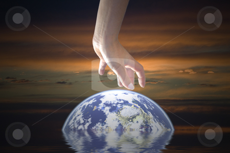 To use this stock image in your creative project, please select the size you need over to the right and click the "Add to Cart" button.
Your downloaded image will come with the Cutcaster watermark removed so don’t worry about the watermark you see on this page. Rescue the Earth stock photo, The Earth needs your help. Computer illustration by Serge VILLA