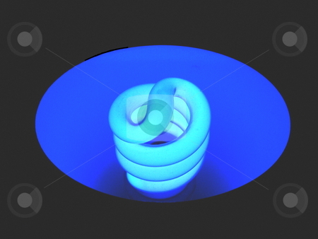 To use this stock image in your creative project, please select the size you need over to the right and click the "Add to Cart" button.
Your downloaded image will come with the Cutcaster watermark removed so don’t worry about the watermark you see on this page. Bluelight stock photo, Blue fluorescent light bulb with black background. by Todd Dixon
