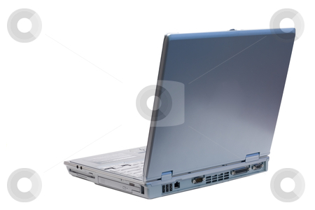 To use this stock image in your creative project, please select the size you need over to the right and click the "Add to Cart" button.
Your downloaded image will come with the Cutcaster watermark removed so don’t worry about the watermark you see on this page. Back Left Isolated Laptop stock photo, An isolated silver laptop facing back left on a white background by Johan Knelsen