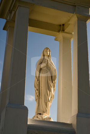 To use this stock image in your creative project, please select the size you need over to the right and click the "Add to Cart" button.
Your downloaded image will come with the Cutcaster watermark removed so don’t worry about the watermark you see on this page. Religious Statue stock photo, Low angle view of a religious statue by Richard Nelson